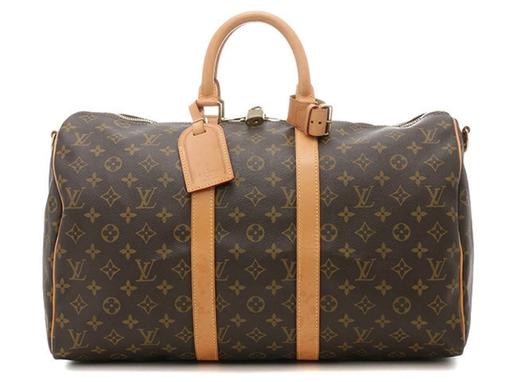 LOUIS VUITTON Bag Keepall Bandouliere Boston Monogram